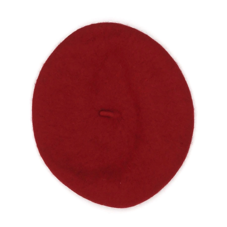 Красная шапка-берет
